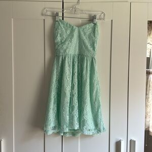 Aquamarine Mini Dress